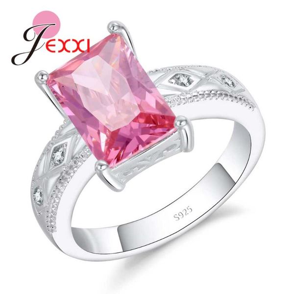 cluster rings 925 sterling silver for women lady anniversary cute pink zircon big crystal accessory girl wedding party, Golden;silver
cluster rings 925 sterling silver for women lady anniversary cute pink zircon big crystal accessory girl wedding party, Golden;silver
