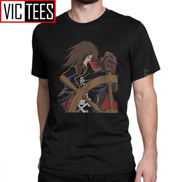 мужчины капитан харлок space pirate tshirt манга аниме arcadia 100 процентов хлопка crewneck на день рождения t-shirt
мужчины капитан харлок space pirate tshirt манга аниме arcadia 100 процентов хлопка crewneck на день рождения t-shirt