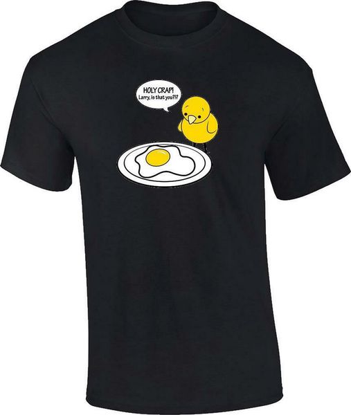 funny chicken egg holy crap larry is that you novelty humor tee t shirt t-shirt fashion classic style
funny chicken egg holy crap larry is that you novelty humor tee t shirt t-shirt fashion classic style