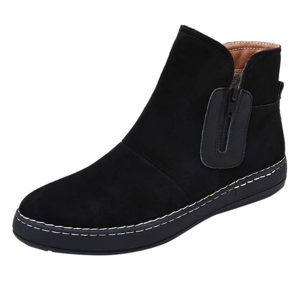 sagace men's boots autumn winter high-casual shoes men non-slip wear-resistant winter boot men work safety shoe, Black
sagace men's boots autumn winter high-casual shoes men non-slip wear-resistant winter boot men work safety shoe, Black