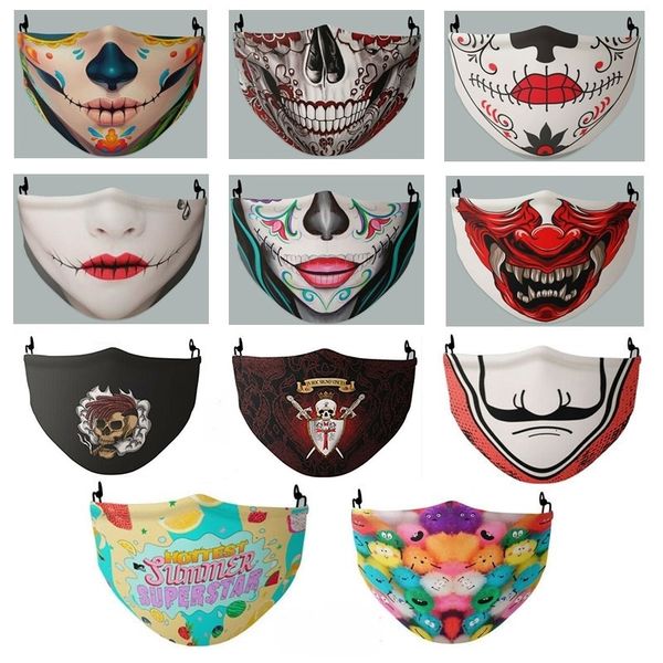halloween fashion face mask 3d printing washable protective dust-proof and anti-smog filter masks with 1 filtershigh quality
halloween fashion face mask 3d printing washable protective dust-proof and anti-smog filter masks with 1 filtershigh quality