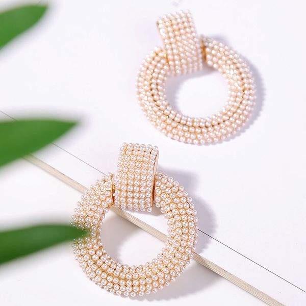 dangle & chandelier 2021 trendy geometric white round pearl drop earrings for women luxury gold metal statement big earring fashion jewelry, Silver
dangle & chandelier 2021 trendy geometric white round pearl drop earrings for women luxury gold metal statement big earring fashion jewelry, Silver