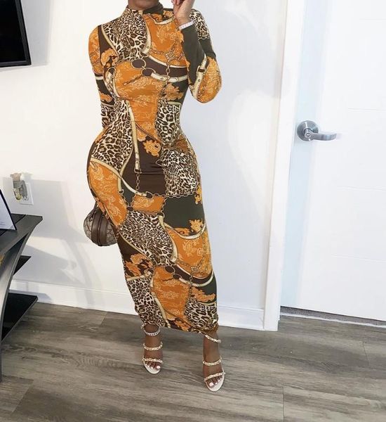 casual dresses echoine chain print vintage long maxi dress women bodycon skinny party club outfits autumn, Black;gray
casual dresses echoine chain print vintage long maxi dress women bodycon skinny party club outfits autumn, Black;gray