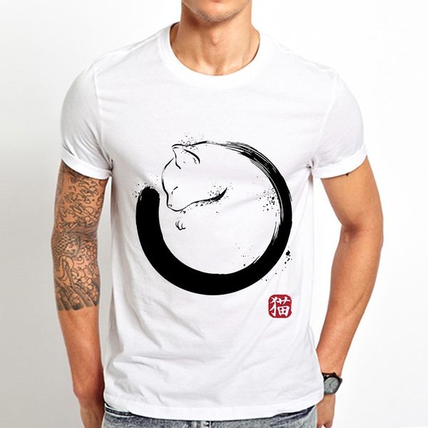 traditional chinese painting style watercolor ink cute cat funny t shirt men summer new white casual homme kitten tshirt
traditional chinese painting style watercolor ink cute cat funny t shirt men summer new white casual homme kitten tshirt