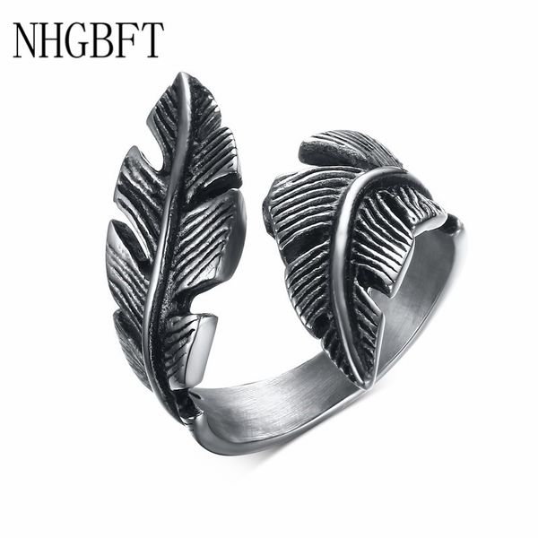 wedding rings nhgbft vintage punk feather ring for mens stainless steel biker style jewelry drop, Slivery;golden
wedding rings nhgbft vintage punk feather ring for mens stainless steel biker style jewelry drop, Slivery;golden