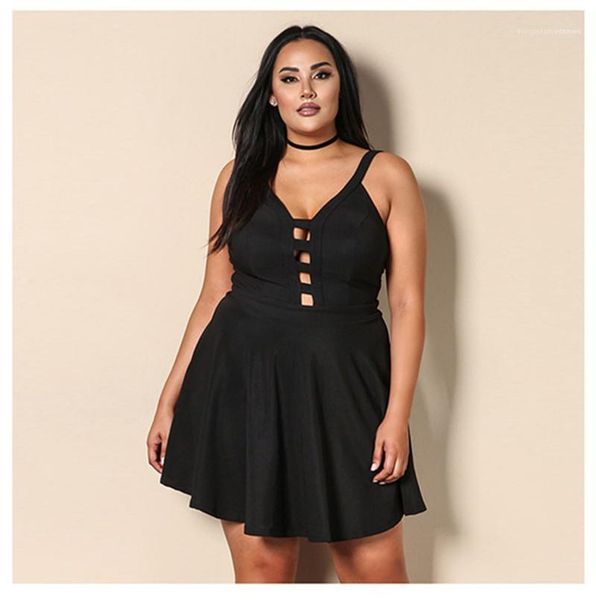 style casual clothing plus size women summer dresses backless hollow out strapless sleeveless female clothing night club, Black;gray
style casual clothing plus size women summer dresses backless hollow out strapless sleeveless female clothing night club, Black;gray