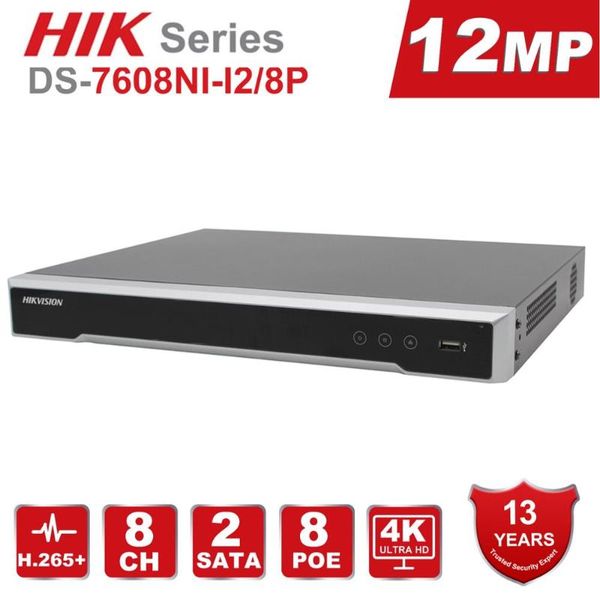 hikvision 8ch cctv recorder poe nvr ds-7608ni-i2 / 8p 8-канальный встроенный плагин 4k сетевой видеорегистратор с 8 портом poe h.265, Black;white
hikvision 8ch cctv recorder poe nvr ds-7608ni-i2 / 8p 8-канальный встроенный плагин 4k сетевой видеорегистратор с 8 портом poe h.265, Black;white