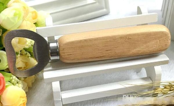 fashion stainless steel wooden handle red wine beer bottle opener 
fashion stainless steel wooden handle red wine beer bottle opener