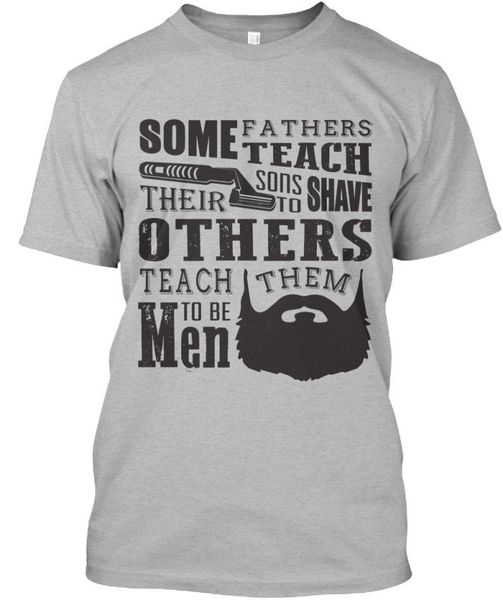 men's fashion cartoon character stylish bearded dad - some fathers teach their sons to shave stylisches t-shirtfitness t-shirts
men's fashion cartoon character stylish bearded dad - some fathers teach their sons to shave stylisches t-shirtfitness t-shirts