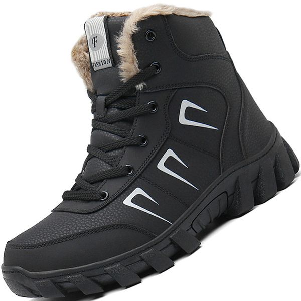 2020 fashion autumn winter warm fur men comfortable working shoes high snow boots for male fleece sneakers big size 38-46, Black
2020 fashion autumn winter warm fur men comfortable working shoes high snow boots for male fleece sneakers big size 38-46, Black