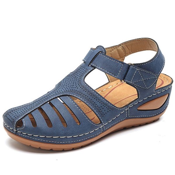 women sandals 2020 new wedges shoes for women summer sandals gladiator casual platform sandals with wedge heels sandalias mujer y200620, Black
women sandals 2020 new wedges shoes for women summer sandals gladiator casual platform sandals with wedge heels sandalias mujer y200620, Black