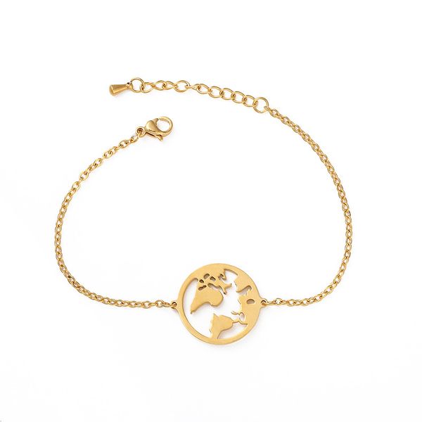 stainless steel earth world map bracelet gold chains women bracelets bangle cuffs fashion jewelry gift will and sandy new, Golden;silver
stainless steel earth world map bracelet gold chains women bracelets bangle cuffs fashion jewelry gift will and sandy new, Golden;silver
