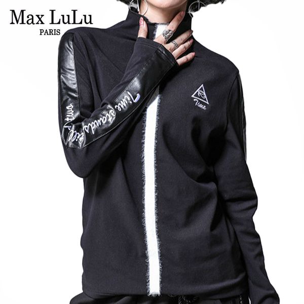 max lulu european style luxury designs women casual turtleneck tee shirts long sleeve printed clothes ladies loose t-shirts c200919, White
max lulu european style luxury designs women casual turtleneck tee shirts long sleeve printed clothes ladies loose t-shirts c200919, White