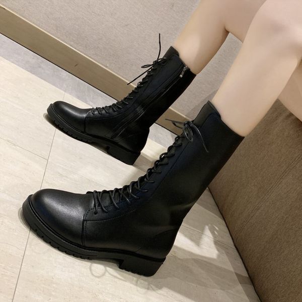 2020 autumn and winter bare boots women's long tube round toe zipper square heel long bootieswild shoes women's boots, Black
2020 autumn and winter bare boots women's long tube round toe zipper square heel long bootieswild shoes women's boots, Black