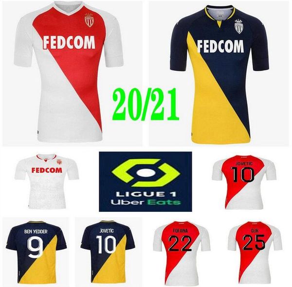 as monaco ben yedder soccer jerseys 2020 21 glik golovin jovetic gelson fofana tchouameni keita balde football shirt, Black;yellow
as monaco ben yedder soccer jerseys 2020 21 glik golovin jovetic gelson fofana tchouameni keita balde football shirt, Black;yellow
