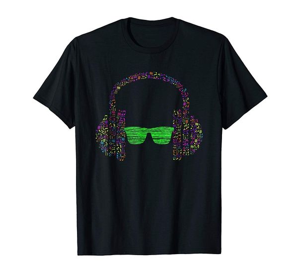 t-shirt for fan raver extrabass headphone-glasses