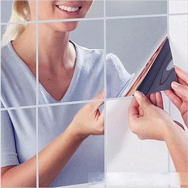 new arrival 15cm * 15cm pet square mirror surface wall sticker decoration combination removable mirror sticker for ing
new arrival 15cm * 15cm pet square mirror surface wall sticker decoration combination removable mirror sticker for ing