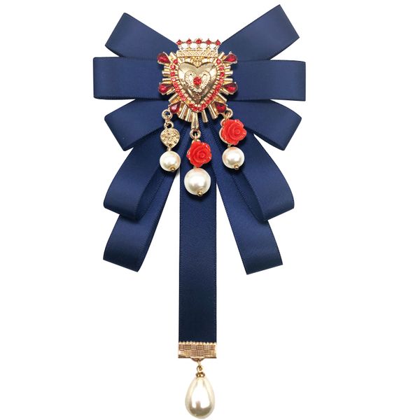 new fashion female american court retro bow tie female baroque pearl fabric brooch college collar accessories, Blue;purple
new fashion female american court retro bow tie female baroque pearl fabric brooch college collar accessories, Blue;purple