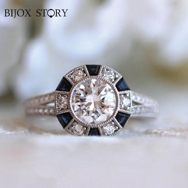 cluster rings bijox story elegant 925 silver jewelry ring for female with sapphire zircon gemstones fashion wedding party gift size 5-12, Golden;silver
cluster rings bijox story elegant 925 silver jewelry ring for female with sapphire zircon gemstones fashion wedding party gift size 5-12, Golden;silver