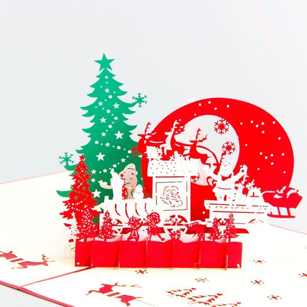 creative 3d laser cut paper merry christmas card folding xmas blessing greeting thanks you cards for new year christmas gift
creative 3d laser cut paper merry christmas card folding xmas blessing greeting thanks you cards for new year christmas gift