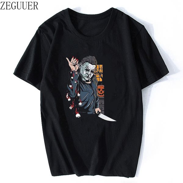 2020 michael myers halloween tshirt harajuku streetwear funny print cotton short sleeve casual men clothes
2020 michael myers halloween tshirt harajuku streetwear funny print cotton short sleeve casual men clothes