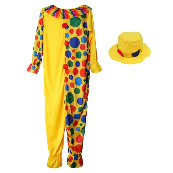 цирк клоуна костюм комедия dots дети outfit stage performer смешные fancy платье с hat, White
цирк клоуна костюм комедия dots дети outfit stage performer смешные fancy платье с hat, White