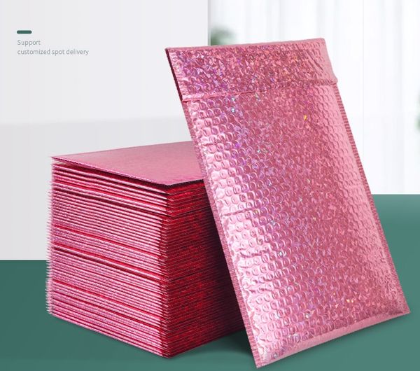 aluminized films laser bubble bags envelope bags waterproof foam bag pink express packaging bag clothing storage bags
aluminized films laser bubble bags envelope bags waterproof foam bag pink express packaging bag clothing storage bags