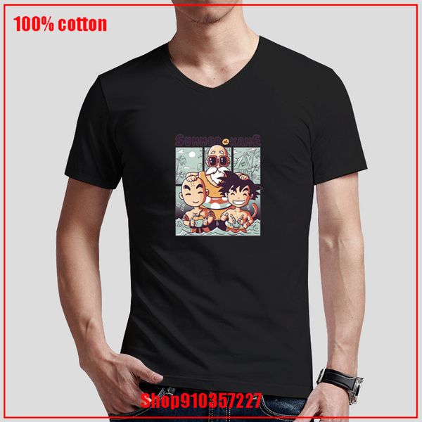 summer at kame the turtle master roshi krillin and goku color diversified couple v neck t-shirts cozy and breathable stylish
summer at kame the turtle master roshi krillin and goku color diversified couple v neck t-shirts cozy and breathable stylish