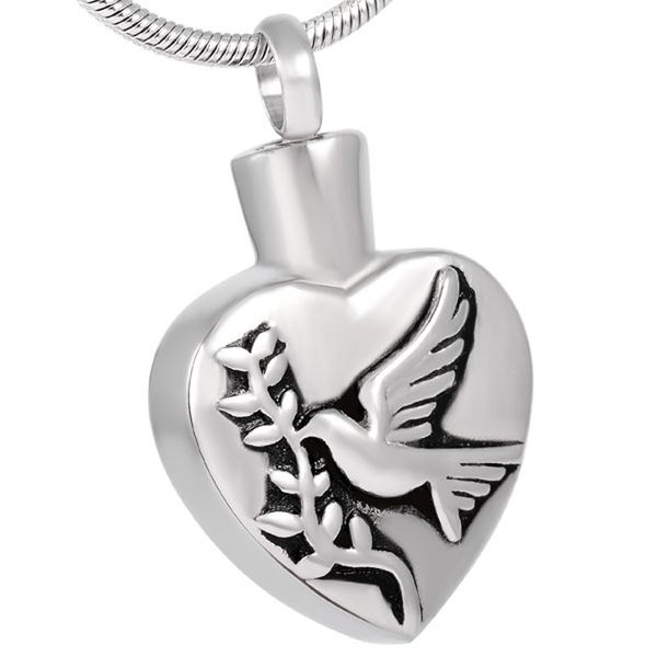 chains ijd8235 stainless steel flying bird love heart cremation souvenir pendant for ashes urn keepsake memorial necklace jewelry, Silver
chains ijd8235 stainless steel flying bird love heart cremation souvenir pendant for ashes urn keepsake memorial necklace jewelry, Silver
