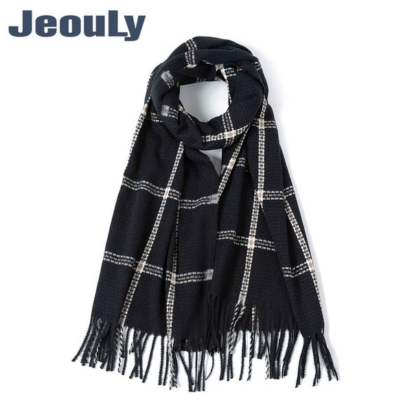 scarves imitation cashmere scarf female winter couples flow su gewen warm cross-border european centers, Blue;gray
scarves imitation cashmere scarf female winter couples flow su gewen warm cross-border european centers, Blue;gray