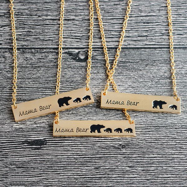 fine for mother's day necklace baby gift mother bear love bar grizzly mom mama, Silver
fine for mother's day necklace baby gift mother bear love bar grizzly mom mama, Silver