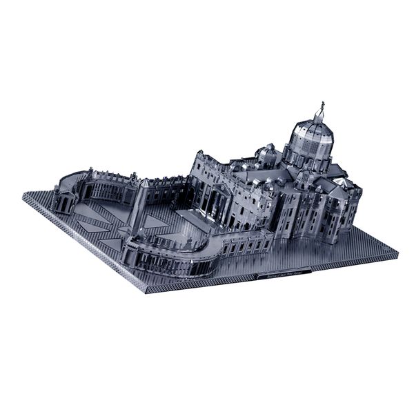 silver st peter \ 's basilica 3d metal model kit diy игрушки - 3 листов, 81 шт
silver st peter \ 's basilica 3d metal model kit diy игрушки - 3 листов, 81 шт