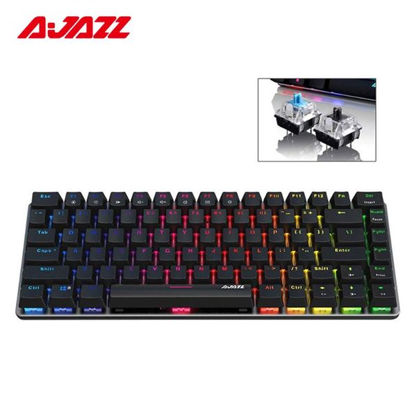 ajazz ak33 механических игровая клавиатура 82 клавиш синего / черного переключатель conflict free wired английского layout rgb / 1 цвет подс
ajazz ak33 механических игровая клавиатура 82 клавиш синего / черного переключатель conflict free wired английского layout rgb / 1 цвет подс