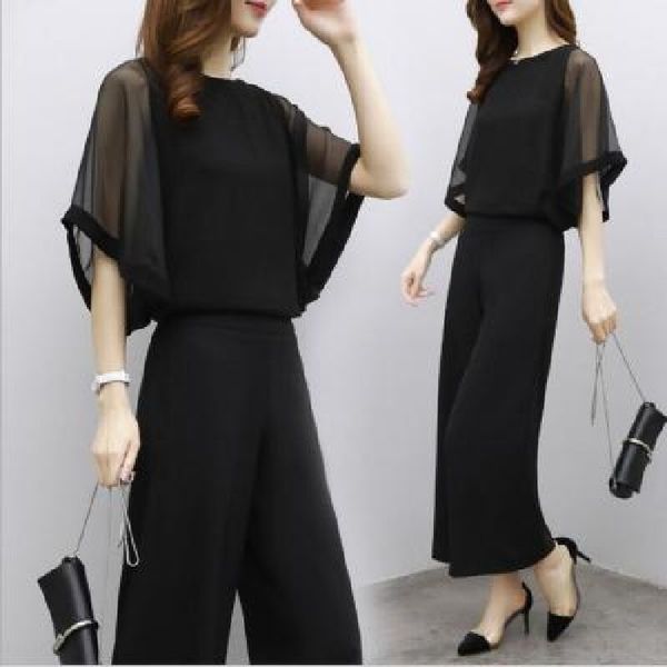2020 new korean style women's summer fashion eant wide leg pants two-piece chiffon high waist wide leg pants suit for women wzasr wz, Gray
2020 new korean style women's summer fashion eant wide leg pants two-piece chiffon high waist wide leg pants suit for women wzasr wz, Gray