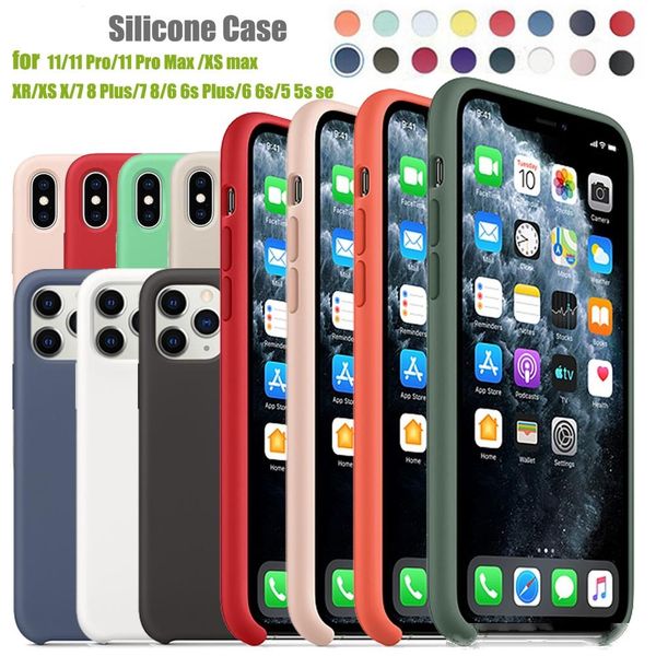 silicone case for iphone xs 6s 7 8plus liquid case for iphone xs max xr 11 pro max case with retail box
silicone case for iphone xs 6s 7 8plus liquid case for iphone xs max xr 11 pro max case with retail box