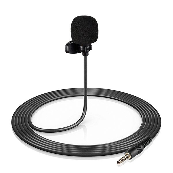 mini clip-on lapel lavalier condenser microphone 3.5mm plug for live stream/recording/interview compatible with cellphone/laptop
mini clip-on lapel lavalier condenser microphone 3.5mm plug for live stream/recording/interview compatible with cellphone/laptop