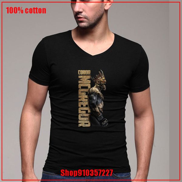 latest popularity natural cotton the king of conor mcgregor unique apparel v-neck valentine's day gift loose
latest popularity natural cotton the king of conor mcgregor unique apparel v-neck valentine's day gift loose