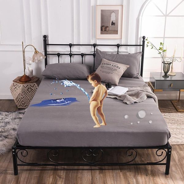 adorehouse waterproof mattress cover washable solid color mattress protector breathable anti-mite bed cover elastic sheet
adorehouse waterproof mattress cover washable solid color mattress protector breathable anti-mite bed cover elastic sheet