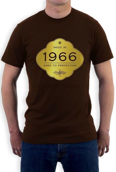 made in 1966 - aged to perfection 50th birthday gift t-shirt golden sign 
made in 1966 - aged to perfection 50th birthday gift t-shirt golden sign