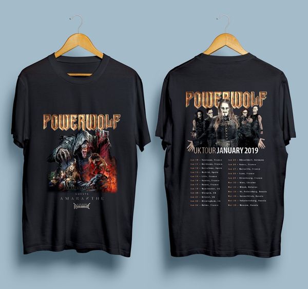 new powerwolf the sacrament of sin tour 2020 black t-shirt size s to 3xl men 2020 summer round neck men's t shirt
new powerwolf the sacrament of sin tour 2020 black t-shirt size s to 3xl men 2020 summer round neck men's t shirt