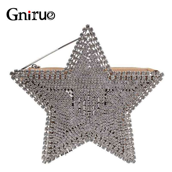 new diamonds rhinestone purse crystal women evening clutch bag five pointed star ladies party wedding handbags love chain bags
new diamonds rhinestone purse crystal women evening clutch bag five pointed star ladies party wedding handbags love chain bags