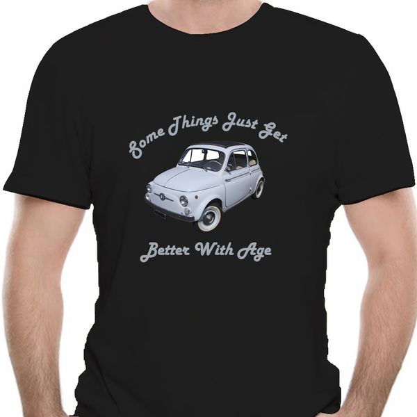 british classic car classic fiat 500 vintage mini car better with age printed natural design new print man cotton tees 9635d 
british classic car classic fiat 500 vintage mini car better with age printed natural design new print man cotton tees 9635d