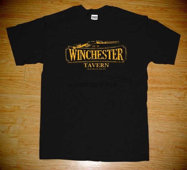 shaun of the dead winchester tavern t-shirt black basic tee