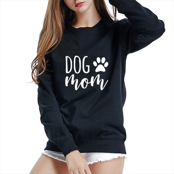 100%cotton autumn dog mom sweatshirt womens shirts long sleeve o neck casual sweatshirt paw print kawaii pullover poleron, Black
100%cotton autumn dog mom sweatshirt womens shirts long sleeve o neck casual sweatshirt paw print kawaii pullover poleron, Black