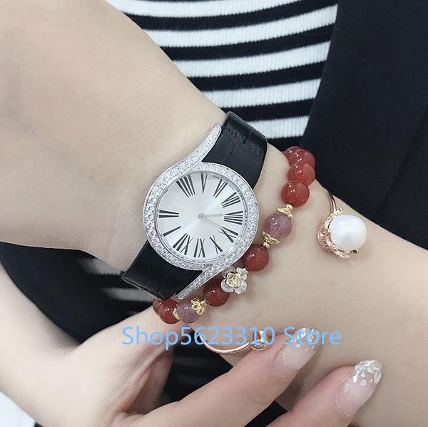 wristwatches luxury women watch gala quartz wristwatch diamonds clock stainless steel mesh mother of pearl lady270n, Slivery;brown
wristwatches luxury women watch gala quartz wristwatch diamonds clock stainless steel mesh mother of pearl lady270n, Slivery;brown