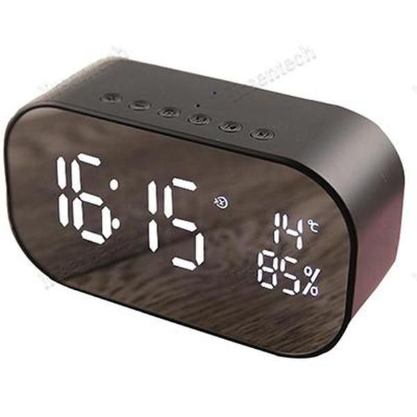 15x as2 bluetooth speaker wireless led display digital alarm clock subwoofer stereo loudspeaker support fm radio/aux-in/tf card mirror
15x as2 bluetooth speaker wireless led display digital alarm clock subwoofer stereo loudspeaker support fm radio/aux-in/tf card mirror