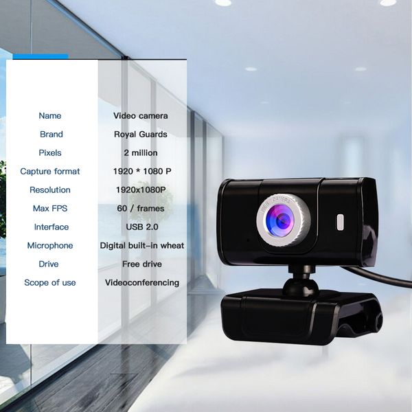 1080p hd webcam with microphone notebook usb hd web camera cam rotatable camera for live broadcast video calling conference work
1080p hd webcam with microphone notebook usb hd web camera cam rotatable camera for live broadcast video calling conference work