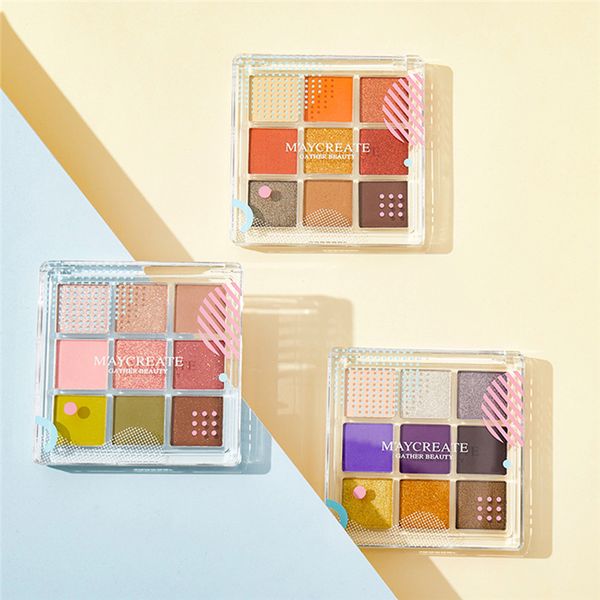 9 colors starry sky color eyeshadow powder makeup palette matte shimmer eye pigmented powder make up cosmetics
9 colors starry sky color eyeshadow powder makeup palette matte shimmer eye pigmented powder make up cosmetics