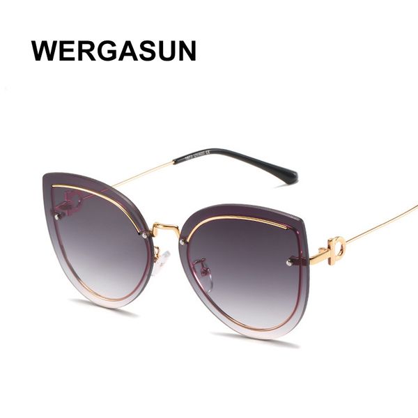 wergasun metal sunglasses women luxury cat eye brand design vintage cateye fashion sun glasses lady eyewear, White;black
wergasun metal sunglasses women luxury cat eye brand design vintage cateye fashion sun glasses lady eyewear, White;black