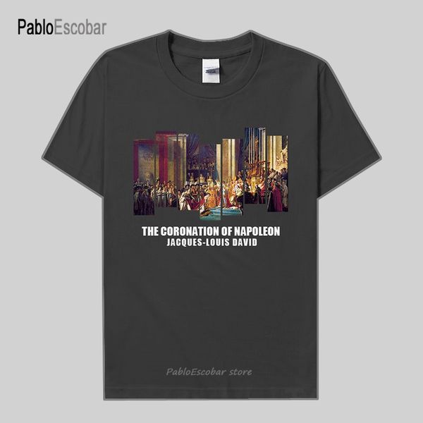 world famous painting series t-shirt david new art painting the coronation of napoleon short sleeve clothes cotton summer casual
world famous painting series t-shirt david new art painting the coronation of napoleon short sleeve clothes cotton summer casual